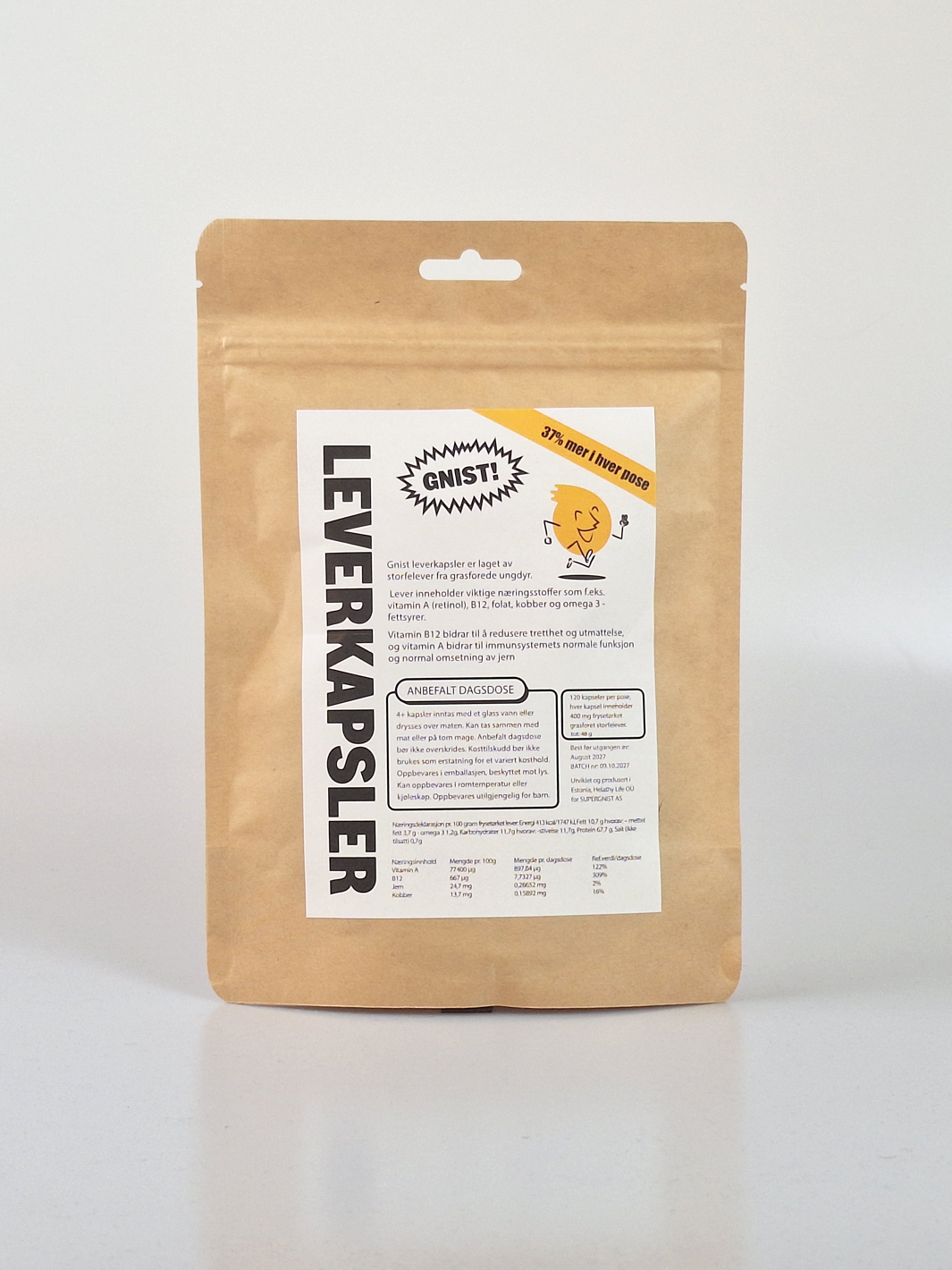 Leverkapsler